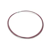 019.17PI Pink Stainless Steel Chain, 17-Strand