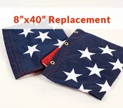 8" American Patriotic Replacement Windsock