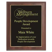10.5x13 Laser Engraved Plaque