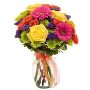 Rainbow Surprise Bouquet - Lilac Flower Shop