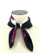 DENNIS BASSO KISSES SILK SCARF