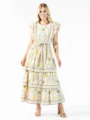 0126-DRS-CABANA Simply Southern Women's Cabana Tiered Dress 0