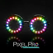 GloFX Pixel Pro LED Glasses