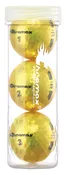 Chromax® Colored Yellow Golf Balls - Metallic M5 3 Ball Tube