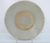 CHINESE East Asian Song or Yuan Style CELADON Glaze Shallow Earthenware Bowl