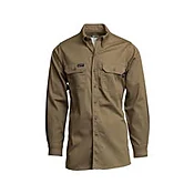 100% FR Cotton Twill Shirt, Khaki