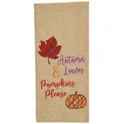 Autumn Leaves Dishtowels - Set of 2