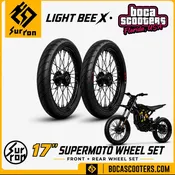 17" Supermoto Wheel Set Surron Lightbee E-Ride Pro 79 Bike