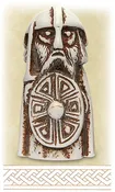 Hnefatafl King Bookend