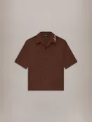 AMIRI CAMP SHIRT - Chocolate