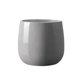7121-06-2227 - 5.5" Milan Ceramic Planter Granite - 6/Cs