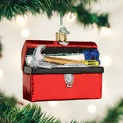 Toolbox Ornament – Old World Christmas Handyman Gift