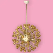 Amber Burst Sputnik Chandelier —  Fabio Ltd