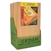 7.25 x 12" Cedar Grilling Planks (24-pack)