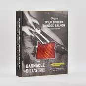 Barnacle Bill's Wild Smoked Chinook Salmon Medium Cut, 8oz.