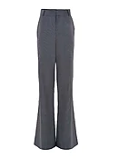 Ailiere Grey Mid Rise Pants