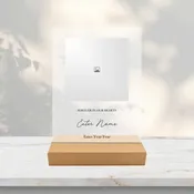5x7 Tabletop Acrylic Display