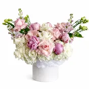 Blush Garden Hatbox