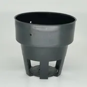 Round Plastic Vanda Basket - 4"