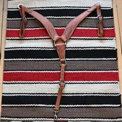 Berlin Custom Leather Roper Breast Collar – 2 1/2"