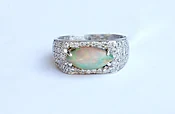 BEJEWELED OPAL RING — VIVAAN
