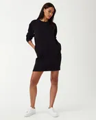 Airessentials Crew Neck Dress (Very Black)