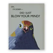 Blow Your Mind - Greeting Card by The Mincing Mockingbird