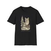 "She Moves Between Worlds" Fox T-Shirt