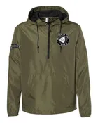ABS-Independent Trading Co. Unisex Lightweight Quarter-Zip Windbreaker Pullover Jacket