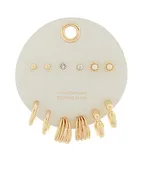 10 Pair Earrings in Studs/Hoops