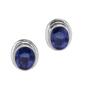 1 Stone Blue Quartz Earrings GZ NW 7292