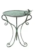 Aged Bird Bath Stand
