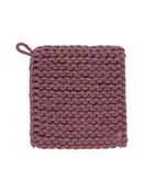 Ash Plum Knit Potholder