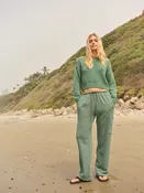 Sundry Academy Cargo Trackpant in Loden