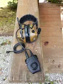 3M PELTOR COMTAC 6 ACH Tactical Communication Headset Headband Kit with PTT