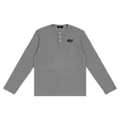 Long Sleeve Henley T-Shirt