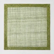 Aloe Green Tonal Newport Square Placemat