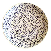 Blue Arrows - Dinner Plate