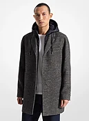 Coatbridge 2-in-1 Herringbone Wool Blend Coat