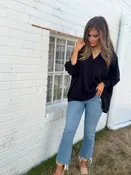 All Denim Girl Crop Flare Jean