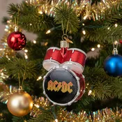 AC/DC Drum Set Ornament by Old World Christmas