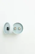 Crystal Powder Boxed Earring