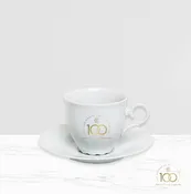 100 Rockingham 7184 | 8 oz 'NCL Inc. Centennial Collection' Tea Cup 3.25"