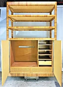 Hand-made Cane Entertainment Center