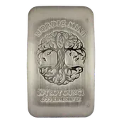 10 OUNCE NORDIC MINT TREE SILVER BAR
