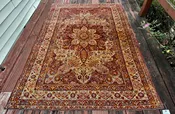 1800’s Persian YAZD (LAVAR) rug – RR5078