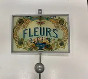 Vintage Inspired Glass Hook