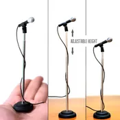 Adjustable Height Miniature Mics Complement Rock Star Guitars