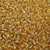 0007 - Silver-Lined Topaz - Size 6/0