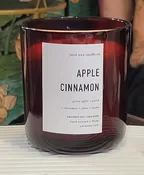 APPLE CINNAMON 12OZ CANDLE $25.00